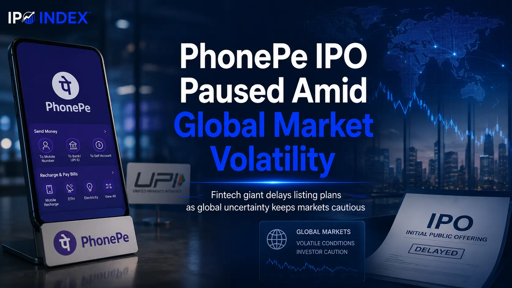 PhonePe IPO Put on Hold Due to Global Volatility