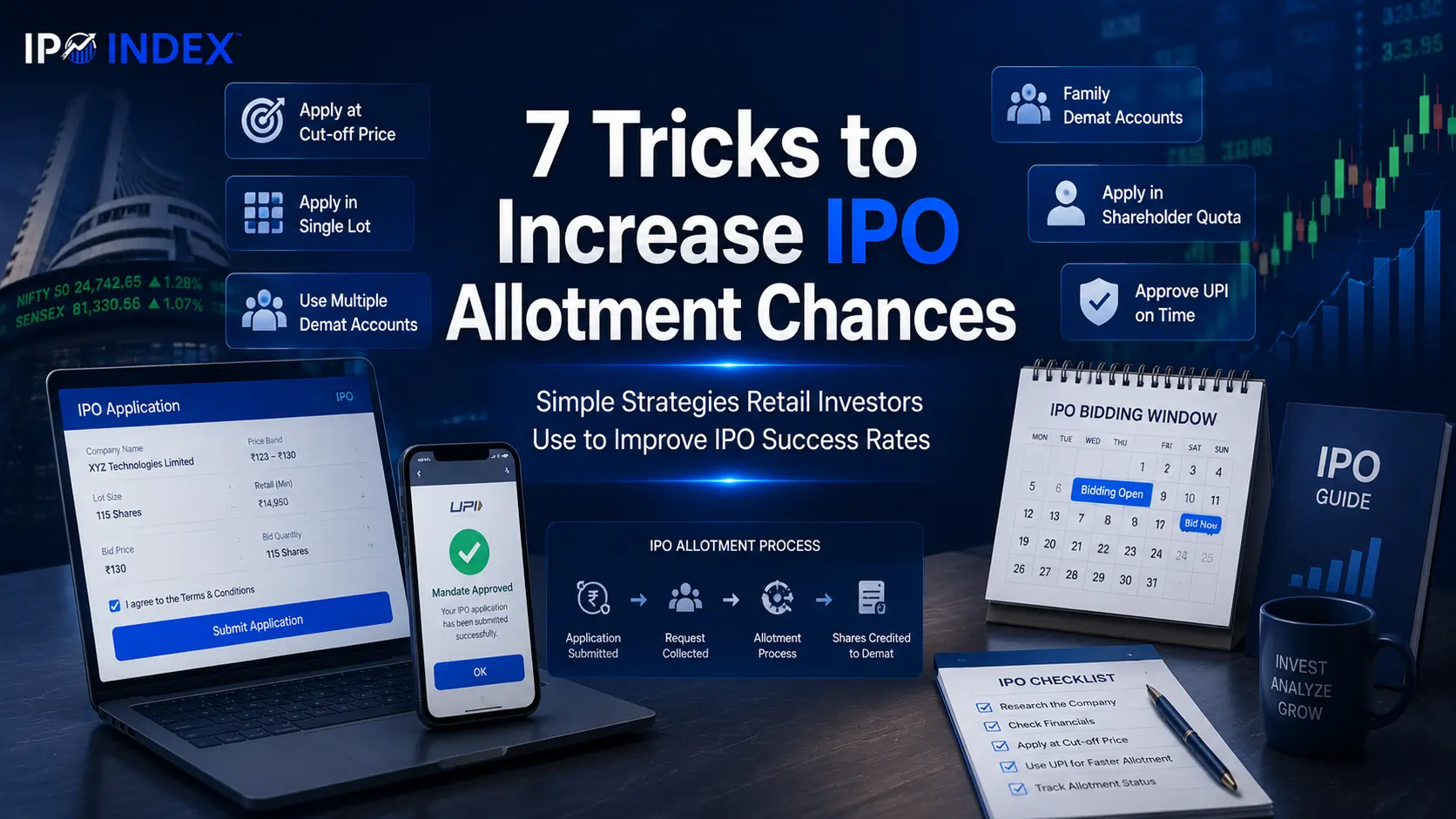 7 Tricks to Get IPO Allotment Chances