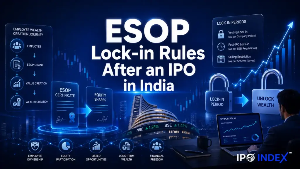 ESOP Lock-in Rules After an IPO in India