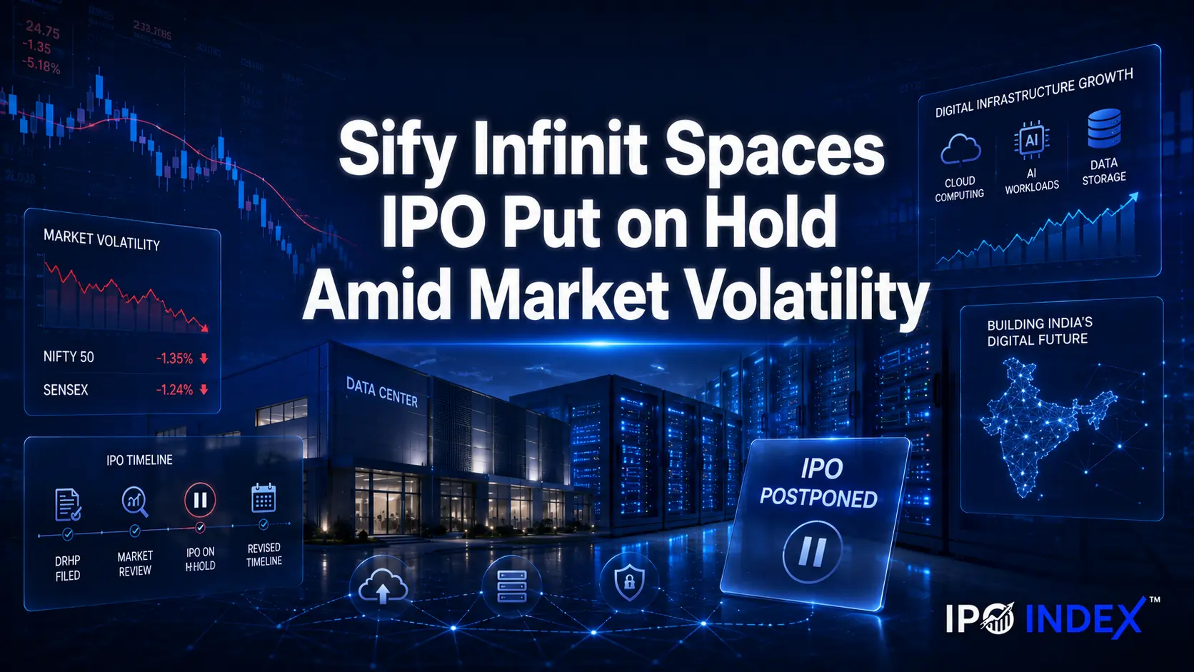 Sify Infinit Spaces IPO Delays Due to Weak Market
