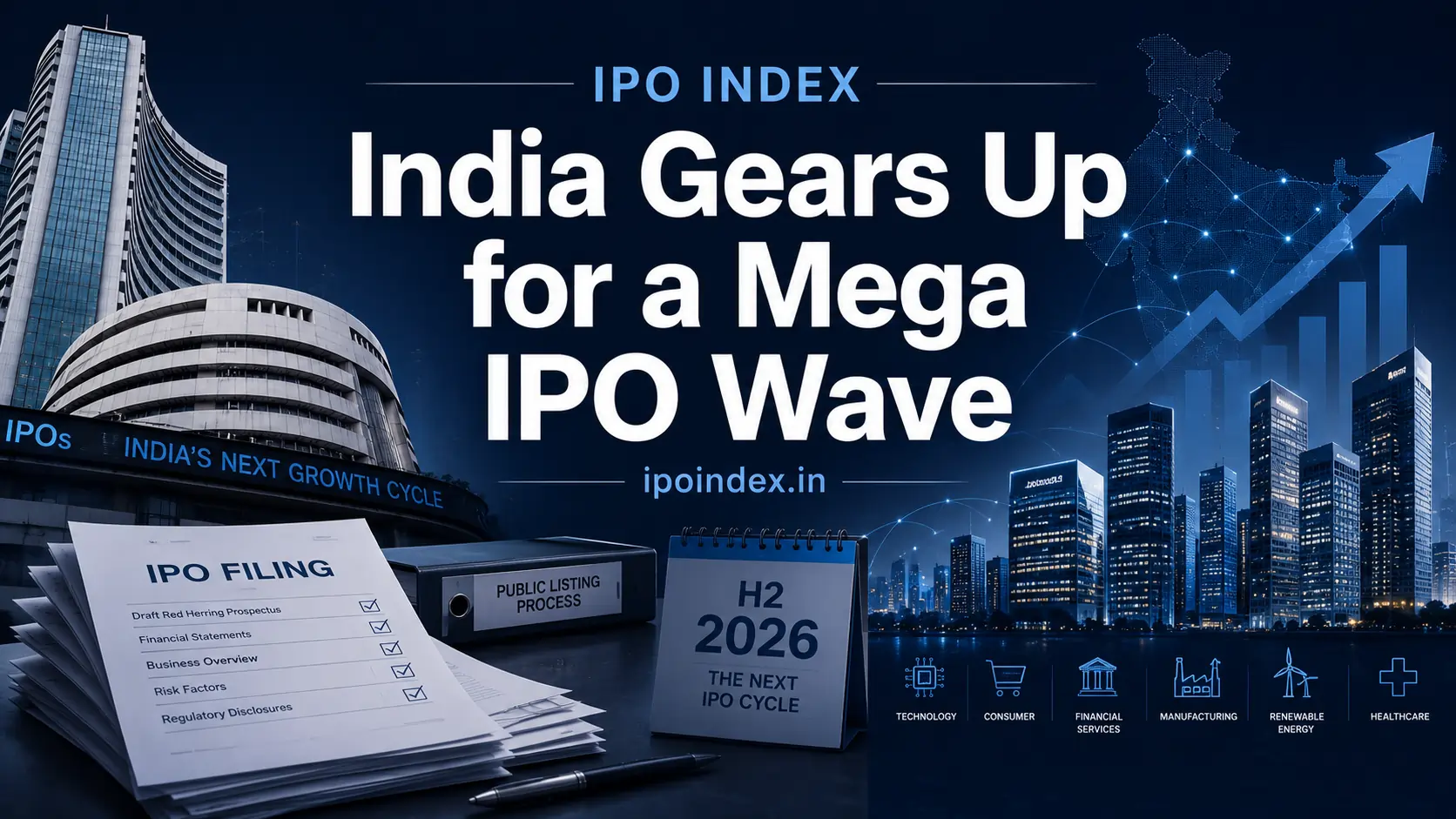 Upcoming IPO 2026 – Major Companies File Draft Papers